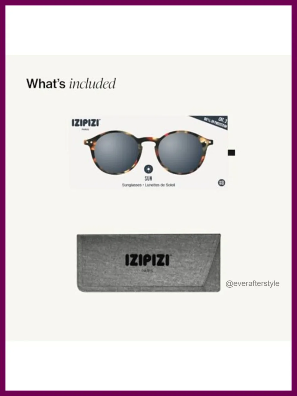 Square Sunglasses 100% UV Category 3 Protection